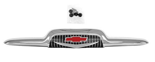 1956 Chevrolet Truck Emblem Hood with Hardware