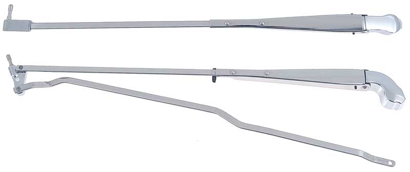 1970-81 Camaro, Firebird Windshield Wiper Arms with Recessed Wipers  Pair
