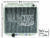 Radiator Aluminum 3-Row 250/302/351