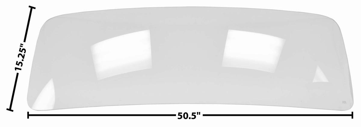1954-55 Chevrolet Truck Windshield Clear