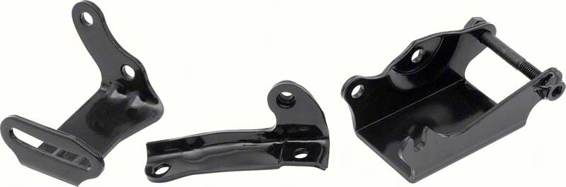 1969 Camaro, Impala, Nova Power Steering Bracket Set  Big Block w/Long Water Pump 3 piece set