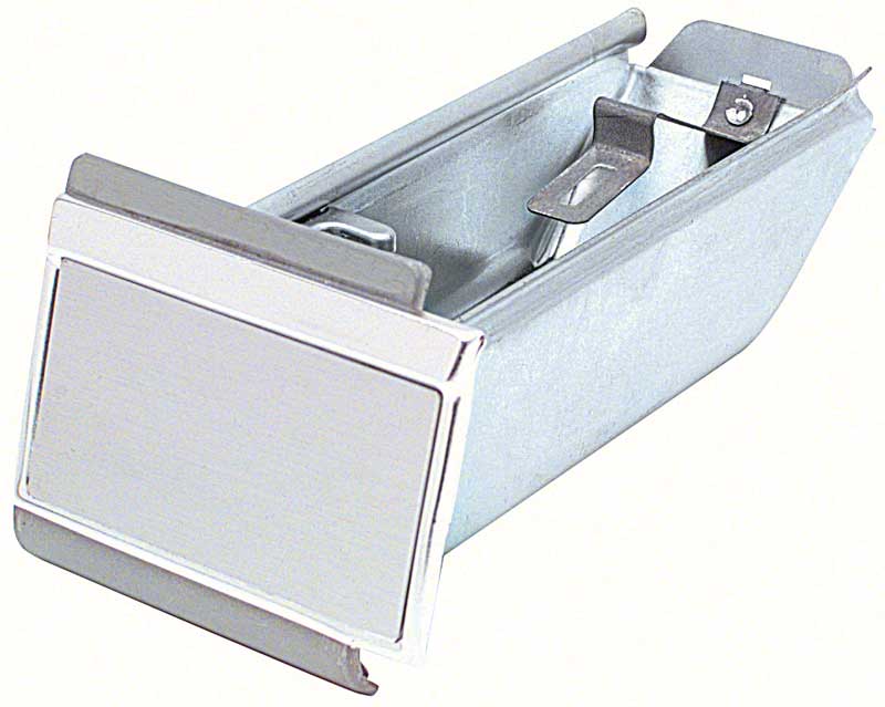 1965-66 Dash Ash Tray Chrome Face  Impala, Bel Air, Biscayne, Caprice  LH