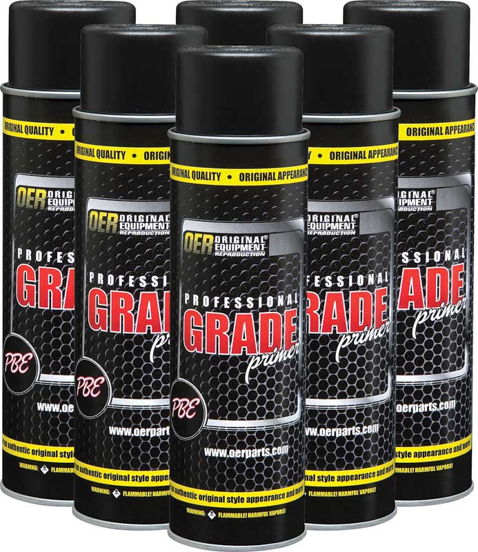 OERreg Professional Grade Gray Weld-Thru Galvanizing Spray Coating Case of 6 - 16 Oz Aerosol Cans
