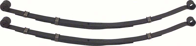 4 Leaf Rear Leaf Springs Spring Rate 126 Lbs - Replacement Style
