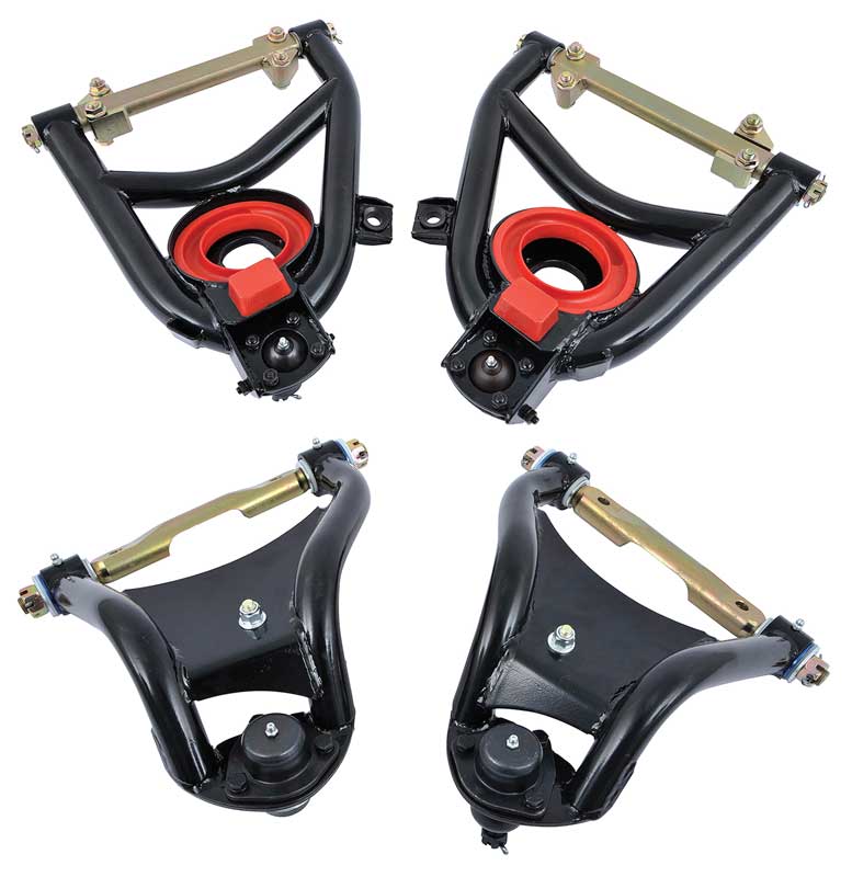 1955-57 Chevrolet Passenger Car Tubular Control Arm Set Upper and Lower