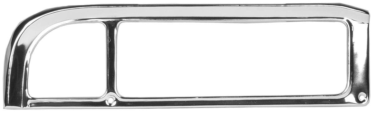 1969-72 Chevrolet Truck Tail Lamp Bezel RH Aluminum