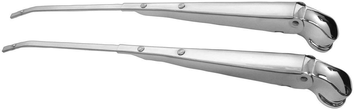 1967-69 Camaro / Firebird Wiper Arm Chrome Convertible Pair