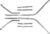 1968-72 Chevrolet Nova Molding Door Frame Set 8pcs