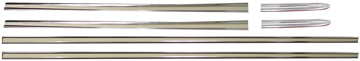 1963 Chevrolet Impala Molding Set Body Side 6 Pieces