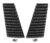 1967-68 Ford Mustang Sail Panel Vent Assembly Fastback