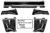 1965-66 Ford Mustang Trim Rear Upper Panel Fastback