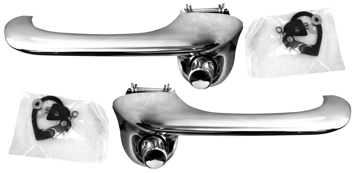1965-66,69-70 Bronco / Falcon / Mustang Door Handle / Outer Pair