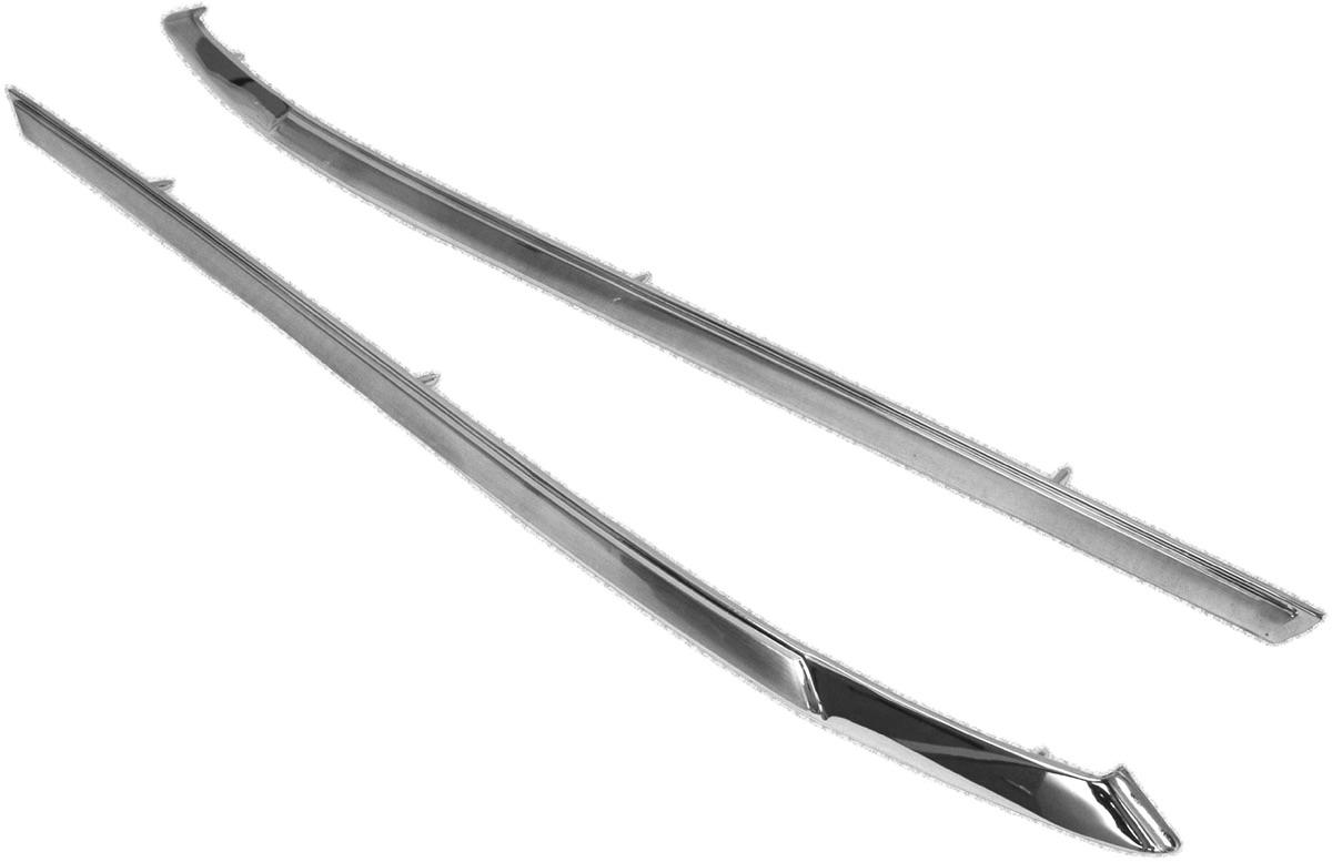 1967-68 Ford Mustang Molding Vinyl Top Coupe Pair