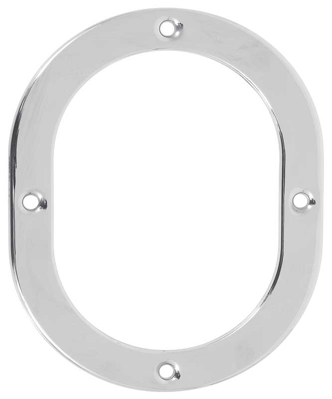 1966-76 Mopar A-Body Upper Shift Boot Bezel Manual Trans Chrome