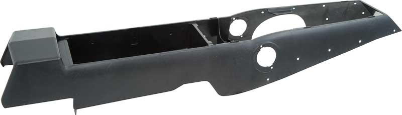 1967-70 Charger, Coronet, GTX, Road Runner Lower Console Body with Manual Trans Injection Molded