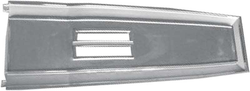 1966-68 Charger, Coronet, GTX, Road Runner Console Top Plate For Automatic Trans Chrome
