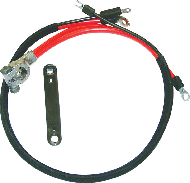 1970-74 Dodge, Plymouth Positive Battery Cable A/B/E-Body Models 43-1/2" overall length