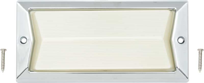 1960-1964 Dodge, Plymouth A, B-Body Dome Lamp Lens and Bezel Set with Hardware