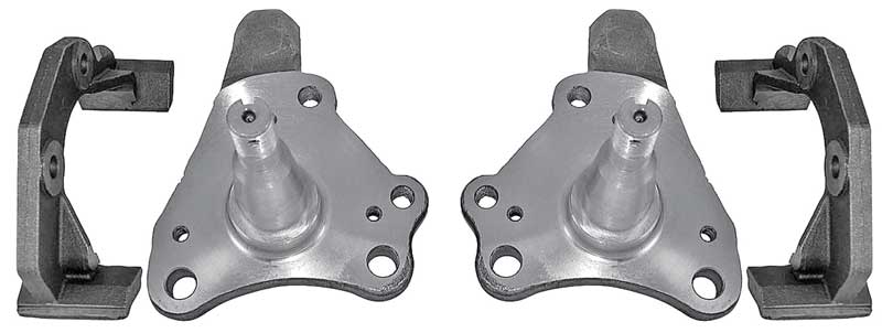 1962-74 Dodge, Plymouth B / E-Body Spindle Set Stock Height With Disc Brake Brackets