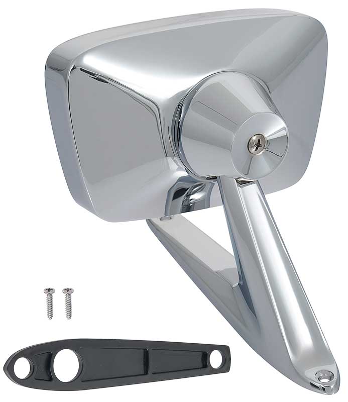 1967-70 Ford, Mercury Outer Door Mirror Non-Remote RH