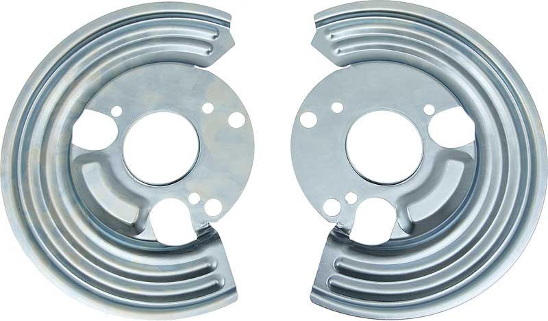 1973-74 Dodge, Plymouth B, E-Body Disc Brake Backing Plates Pair Also used with 1962-74 Brake Conversions