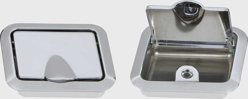 1962-67 Chevrolet Bel Air, Chevy II, Chevelle, Pontiac GTO, Lemans, Tempest Ash Tray For Rear Arm Rest Coupe Pair