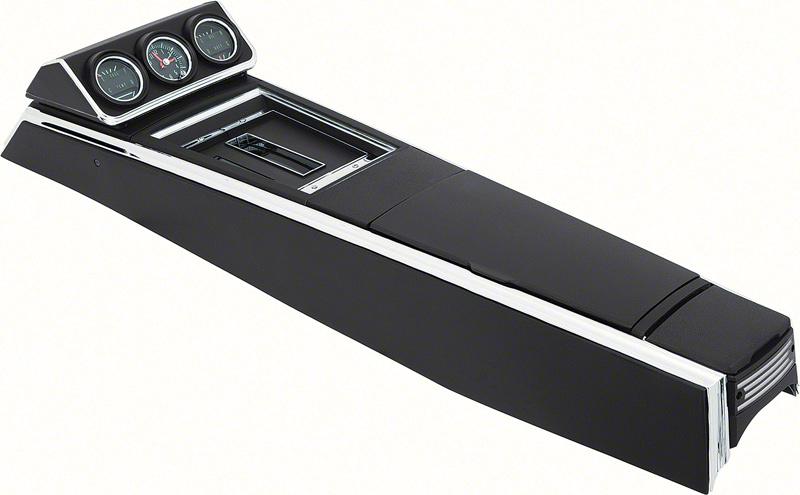 1967 Console Assembly  with Console Gauges  with TH350 / TH400 AT  Pre-Assembled