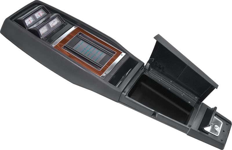 1969 Camaro Console Assembly  with Console Gauges, Volt Meter  TH350 / 400 AT  Pre-Assembled