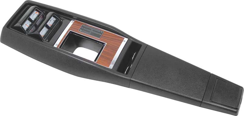 1969 Camaro Console Assembly  with Gauges, Voltmeter  4 Speed M.T.  Pre-Assembled