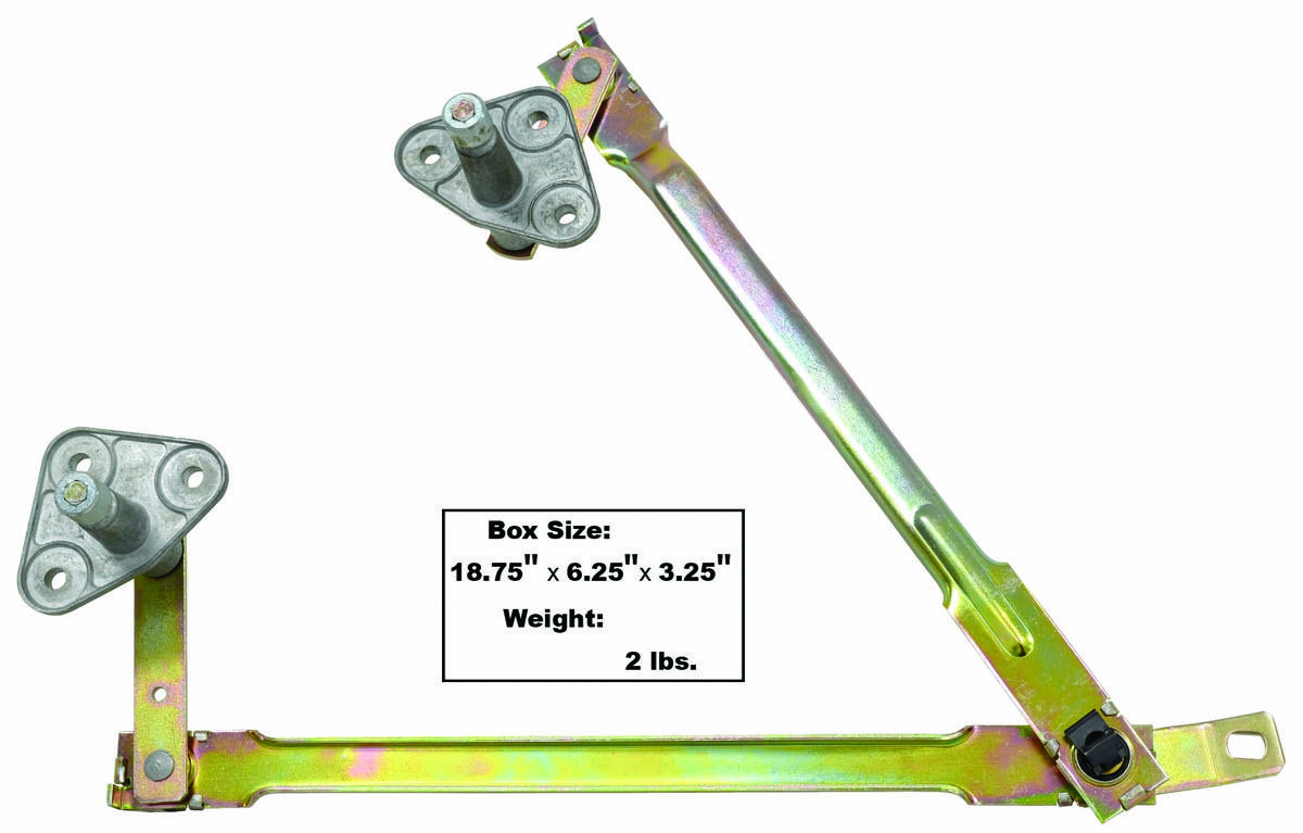 1967-68 Ford Mustang Right Hand Drive Wiper Trans/arms