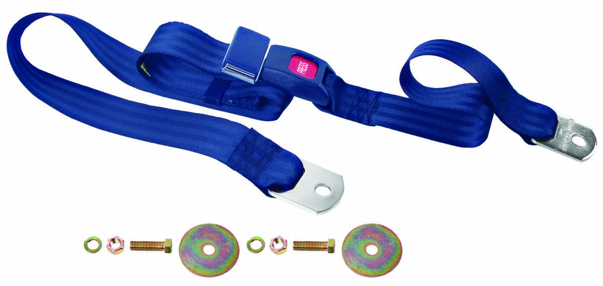 1967-74 Camaro / Chevelle / Chevrolet Truck / El Camino / Firebird / GTO / Impala / Monte Carlo / Mopar / Mustang / Nova Seat Belt Navy Blue