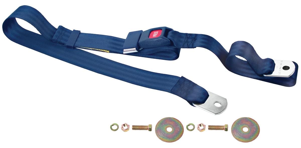 1967-74 Camaro / Chevelle / Chevrolet Truck / El Camino / Firebird / GTO / Impala / Monte Carlo / Mopar / Mustang / Nova Seat Belt Navy Blue