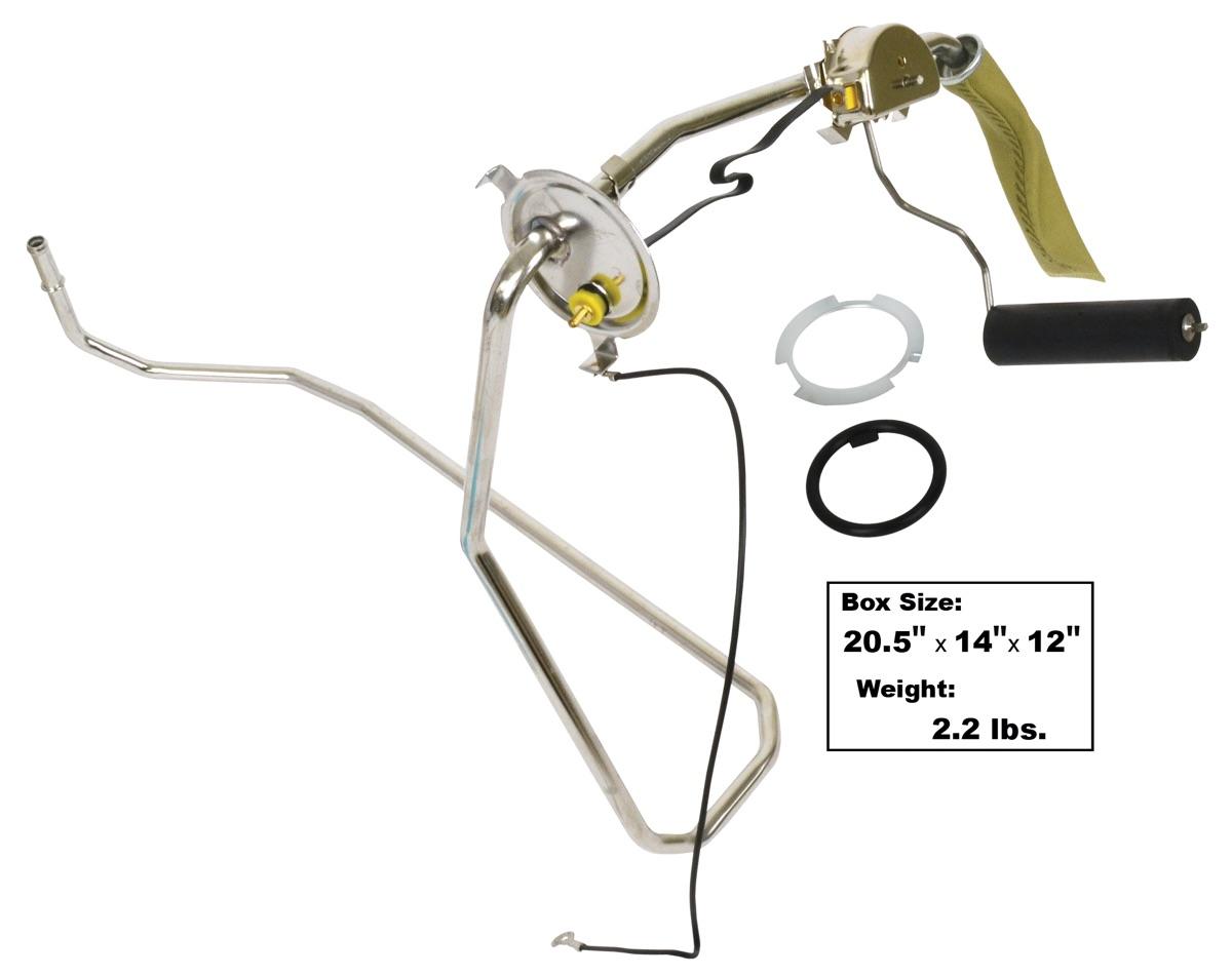 1976-81 Camaro / Firebird / Nova Fuel Sending Unit 3/8 Stainless