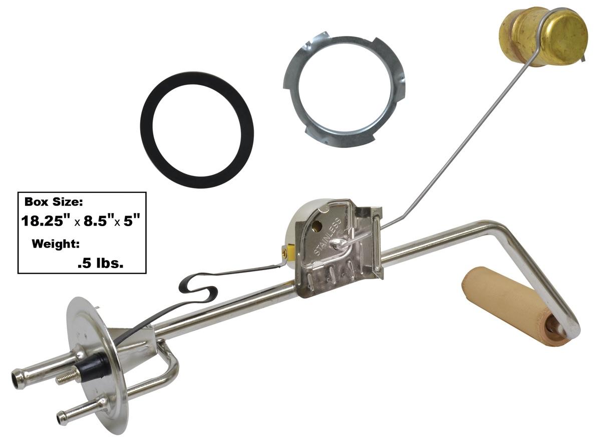 1971-74 Charger / Coronet / Mopar Fuel Sending Unit 3/8inlet 1/4rtn