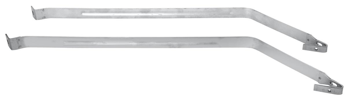 1962-67 Chevrolet Nova Gas Tank Straps Stainless Pair