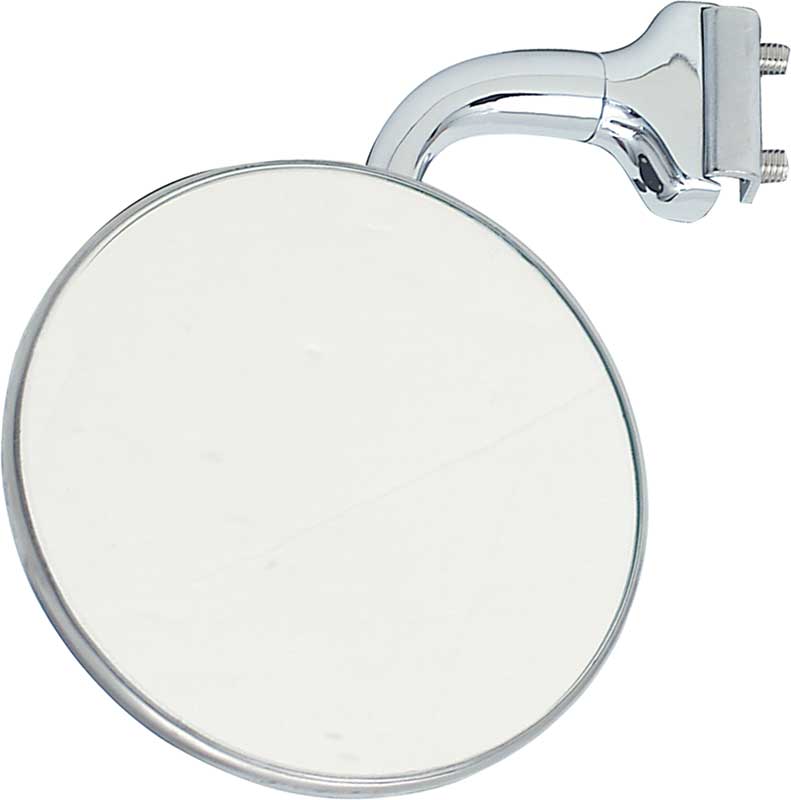 1947-66 GM Various Models Chrome Drop Mount Peep Mirror LH Or RH 3"