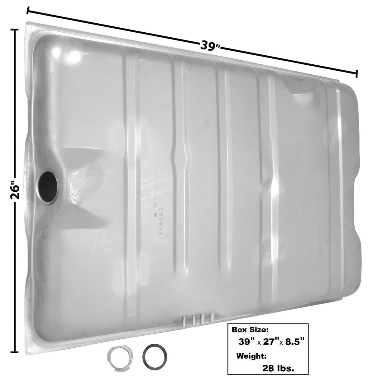 1970 Coronet / Mopar / Roadrunner Gas Tank 19 Gallon with 4 Vent Pipe