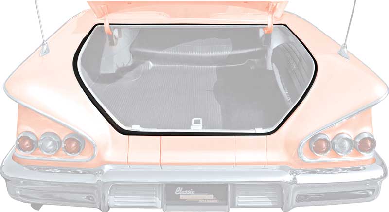 1957-70 Buick, Cadillac, Chevy, Pontiac, Oldmobile Trunk Weatherstrip Various Full Size Models