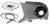 1967-68 Ford Mustang Headlamp Assembly LH