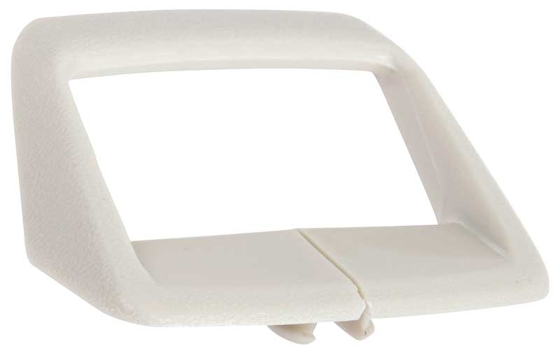 1974-80 GM Shoulder Harness Seat Belt Retainer White Various Models