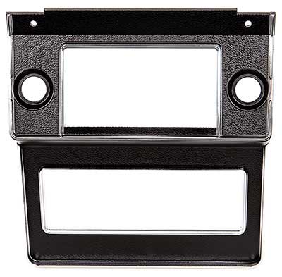 1969-70 Mustang, Cougar Dash Radio Bezel Black