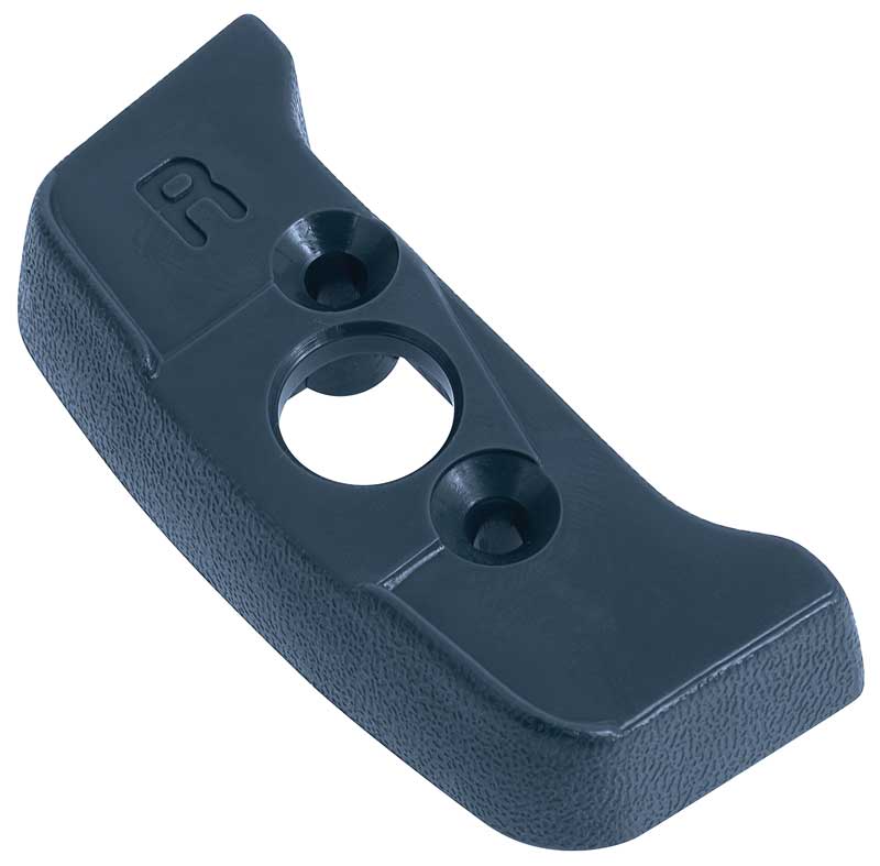 1974-81 Seat Belt Shoulder Guide Escutcheon Dark Blue RH Passenger Side