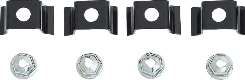 1968-76 Forward Console Plate Hardware Set  Nova, Various Models