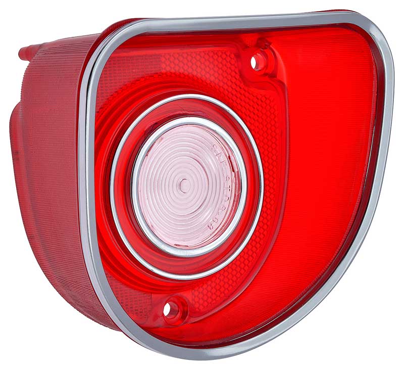 1968 Impala SS, Caprice Rear Back Up Lamp Lens with GM Markings Each