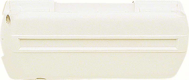 1968-72 Arm Rest Base Standard Interior White Passenger Side OER Various Models