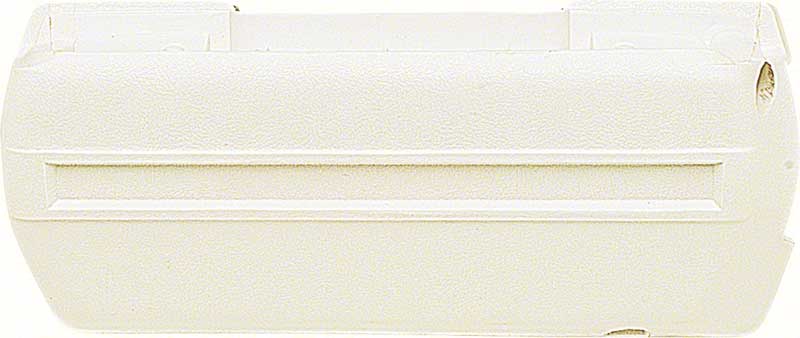 1968-72 Arm Rest Base Standard Interior White Drivers Side OER Various Models
