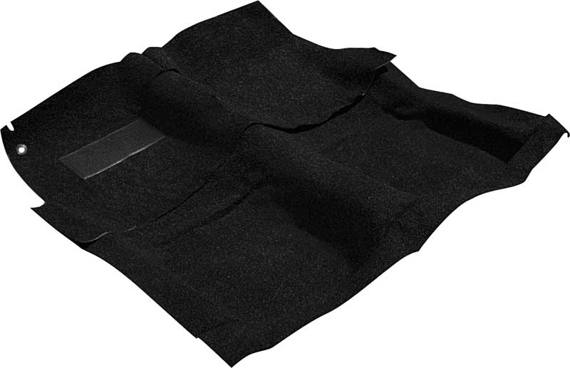 1960 Impala / Full Size 2 Door Hardtop / Convertible Black Tailored Loop Carpet Set