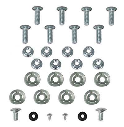 1970 Mustang Bumper Bolt Mounting Kit Front & Rear (30 pcs)