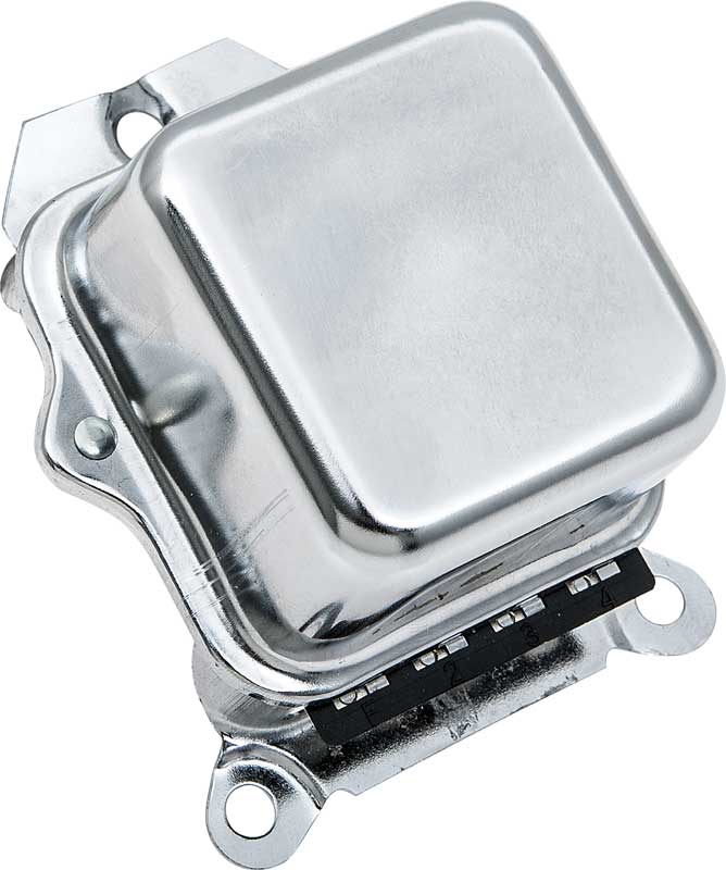 1962-72 Chrome 63 Amp External Voltage Regulator