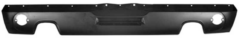 1969-70 Ford Mustang GT Rear Lower Valance Panel With Rear Exhaust